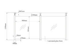 Aluminum - Glass