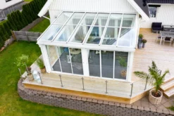Glasstak med isolerglass