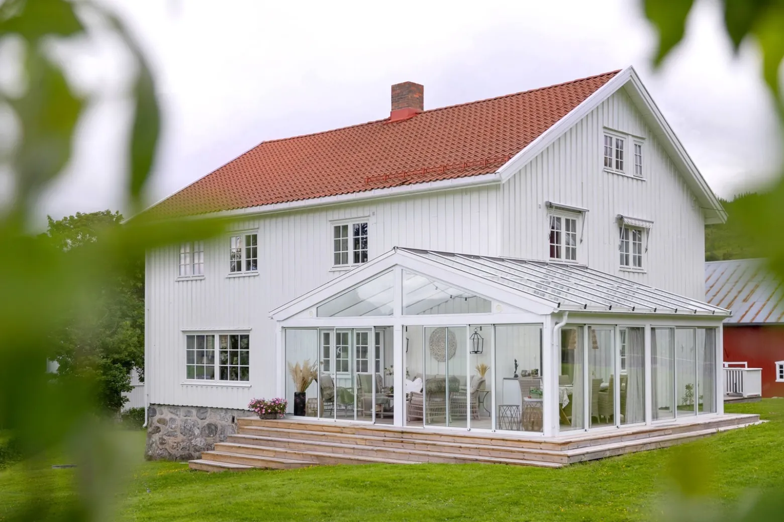 Hagestue Saltak rundt hjørnet
