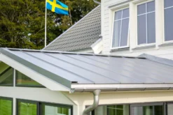 Takrenner og nedløpsrør i stål