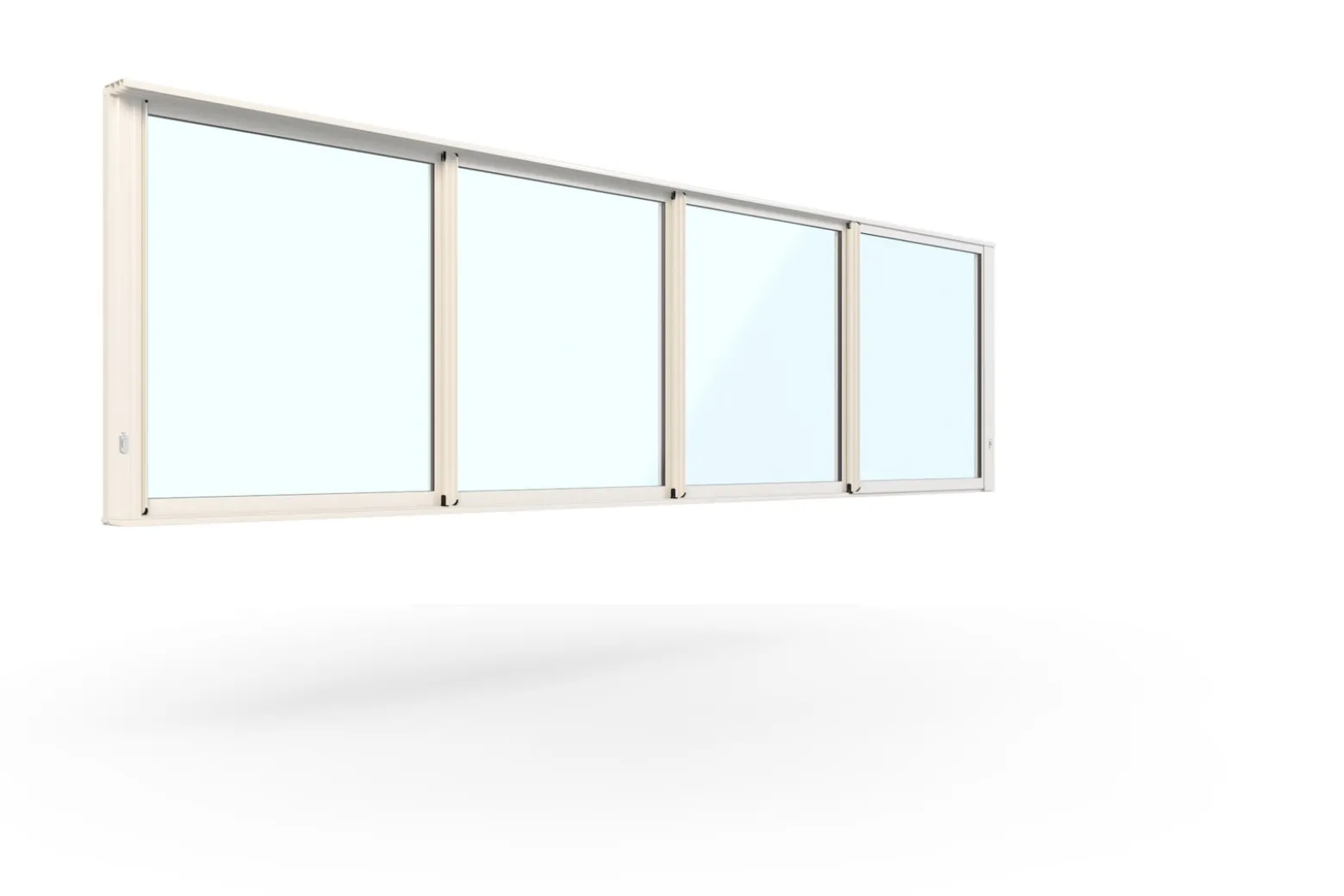 WG 62eco Skyvevinduparti 4-delt