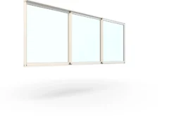 WG 50 Skyvevinduparti 3-delt