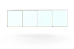 WG 50 Skyvevinduparti 4-delt