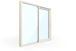 WG 100 Slimline – 2-delt Fasadeparti