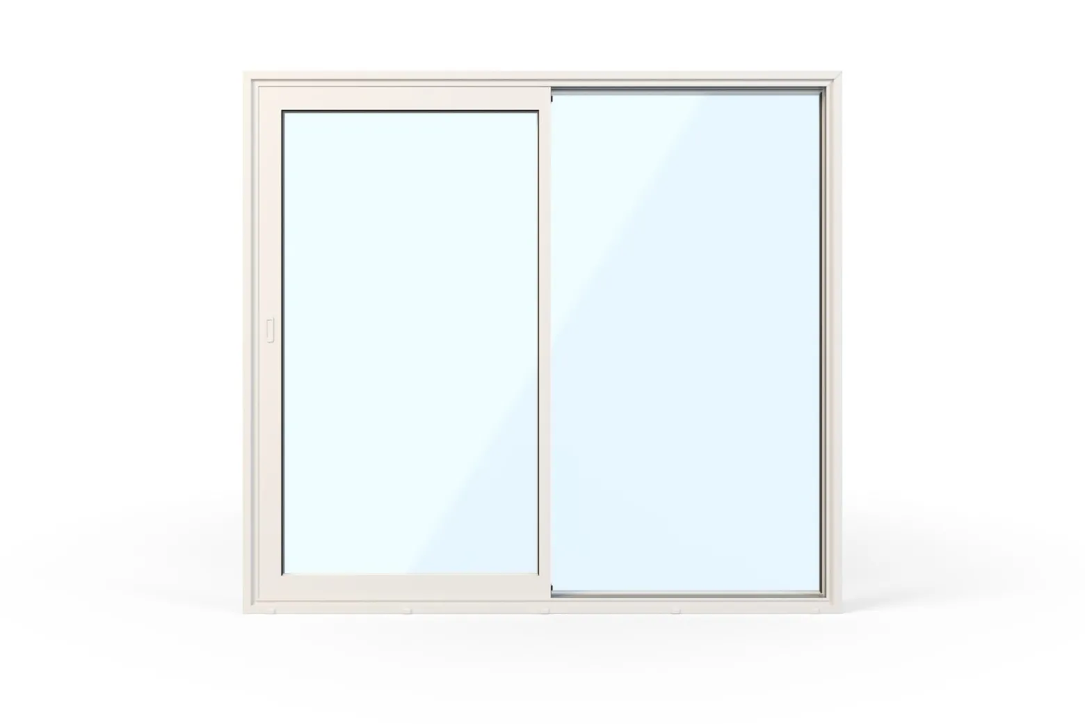 WG 100 Slimline – 2-delt Fasadeparti