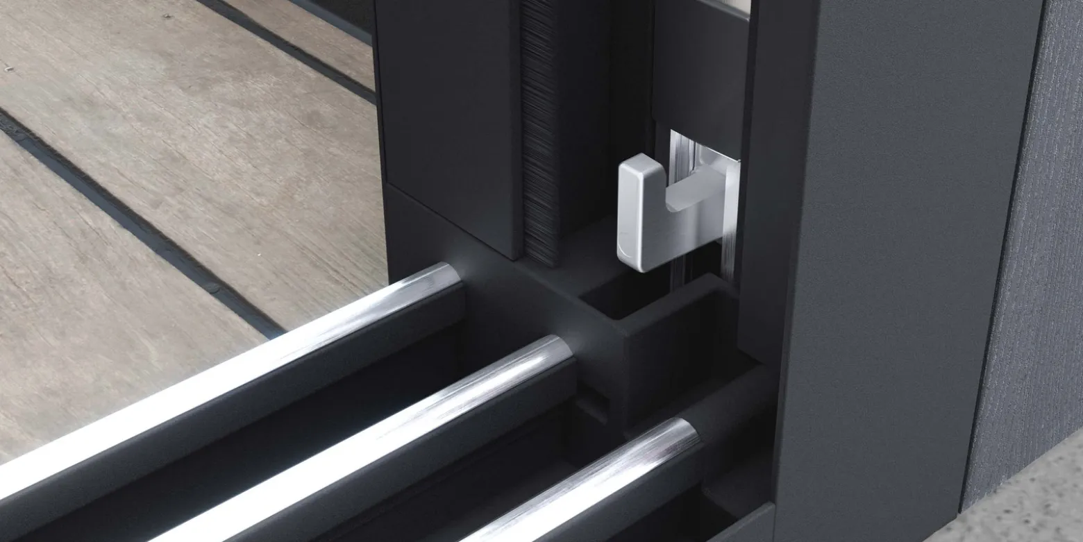 WG 70 SoftClose Skyvevinduparti 4-delt