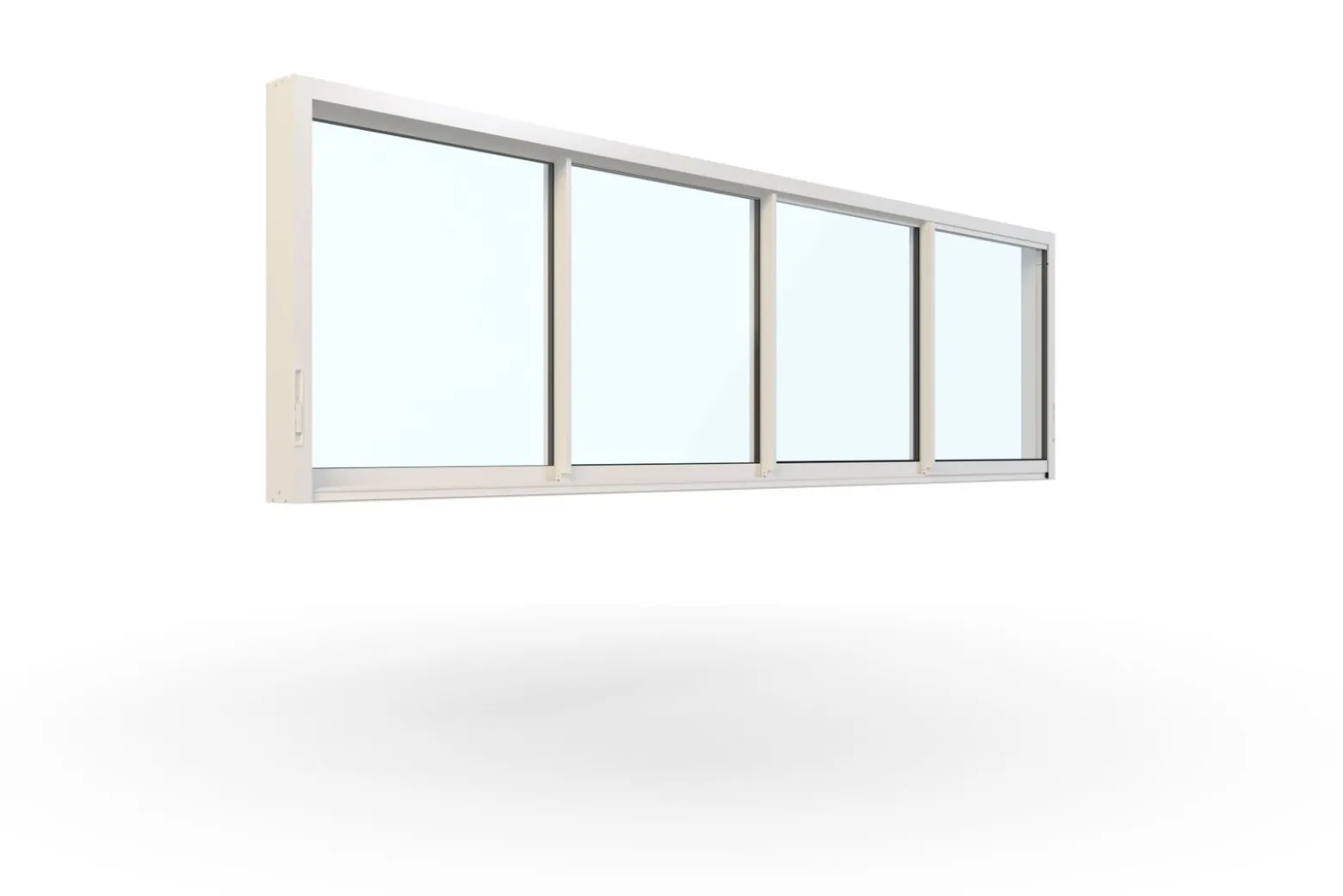 WG 70 SoftClose Skyvevinduparti 4-delt